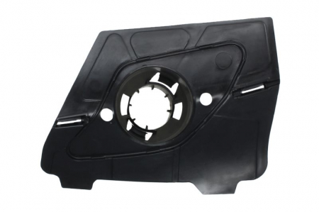 Elemente bara - Ornament bara fata parte stanga negru plastic potrivit BMW X6 F16 2014-2019