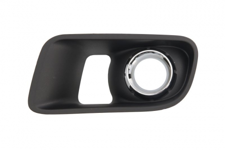 Ornament bara Fata Stanga (SRT-8, cu gauri pentru lampa de ceata, plastic, crom/negru) potrivit DODGE CHARGER 09.10- 11.10-12.14 [1]