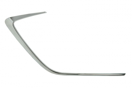 Ornament grila bara fata stanga plastic, crom potrivit TOYOTA COROLLA E21 dupa 2018 [2]