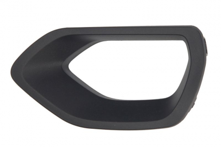 Suporti caroserie - Ornament grila fata Stanga Hellcat; SRT, plastic, negru potrivit Dodge Charger dupa 2014