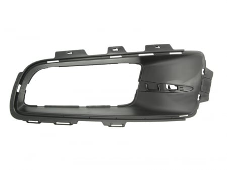 Grile - Ornament proiector bara fata stanga cu locas proiectoare, negru BMW X5 intre 2007-2010