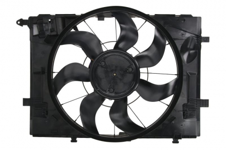 Ventilator - Paleta ventilator radiator (cu carcasa) Mercedes Clasa C (A205), C (C205), C T-MODEL (S205), C (W205), E (A238), E ALL-TERRAIN (S213), E (C238), E T-MODEL (S213), E (W213), GLC (C253), GLC (X253) 1.5-