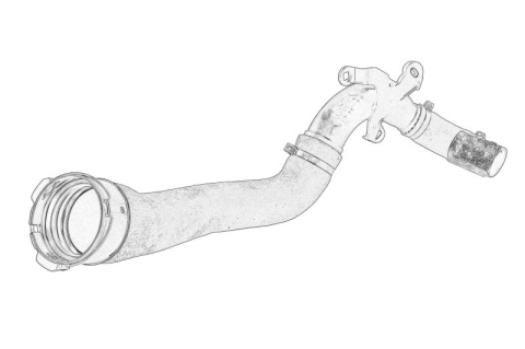 Piese Auto - Palnie filtru aer Inferior (diametru 52/75mm) potrivit NISSAN QASHQAI II 1.2 11.13-