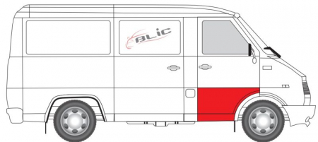 Panou reparatie usa Fata Dreapta (strat, partea inferioara) potrivit DAEWOO LUBLIN II 01.93-12.07 [1]