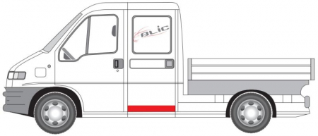 Panou reparatie usa Spate Dreapta/Stanga (cabina dubla) potrivit CITROEN JUMPER I; FIAT DUCATO; PEUGEOT BOXER 03.94-09.06 [2]