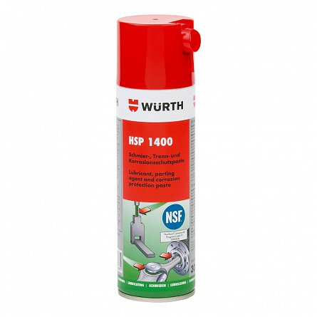 Solutii tehnice - Pasta lubrifianta rezistenta la temperatura HSP 1400 Wurth