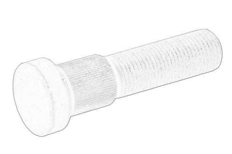 Anvelope si Jante - Pinul rotii (autoturisme cu tractiune spate; roti duble) potrivit NISSAN NV400; OPEL MOVANO B; RENAULT MASTER III 2.3D/Electric 02.10-