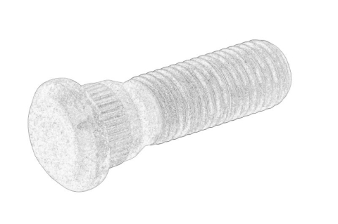 Anvelope si Jante - Pinul rotii (M12x1,5, lungime filet: 28,7mm, lungime: 45,2mm) potrivit LEXUS ES, GS, GX, IS C, IS III, LS, NX, RC, RX, SC, UX; TOYOTA 4 RUNNER III, 4 RUNNER IV, 4 RUNNER V, AURIS 0.4-5.0 10.82-