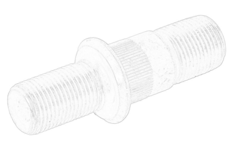 Anvelope si Jante - Pinul rotii Spate M18 x29/43mm potrivit ISUZU