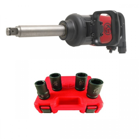 Scule pneumatice - Pistol de impact pneumatic, Chicago Pneumatic 1", cuplu maxim: 2900Nm, cuplu de lucru: 600-2500Nm