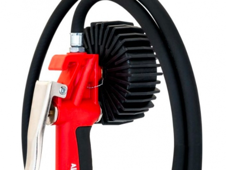 Pistol de umflare, pentru pompare, pentru verificarea presiunii aerului, analog, presiune bar: 0-10 bar, presiune psi: 0-145 psi, conector: 1/4 SKP, masini de livrare; autoturisme de pasageri [2]