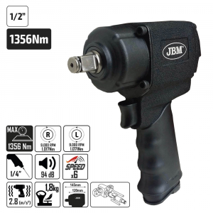 Pistol impact pneumatic 1/2 ”(1356Nm) [1]