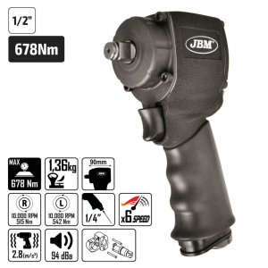 Pistol impact pneumatic NANO 1/2 ”(678Nm) [1]