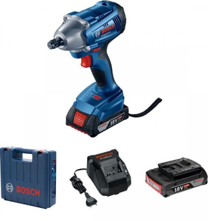 Echipamente - Pistol pneumatic, alimentare: acumulator GDS 250-LI, patrat exterior 1/2/patrat extern 1/4, cuplu maxim: 250Nm, 18V 2 x 3Ah, impachetare: valiză, baterie inclusă, incarcator inclus