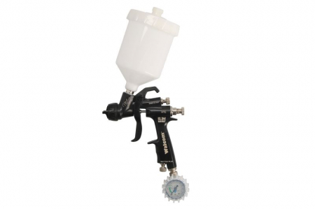 Scule pneumatice - Pistol vopsire pneumatic SLIM XLIGHT HTE, RP, marime duza: 1,3 (cu manometru pt pistolul de vopsit I05; rezervor gravitational 0.6l)