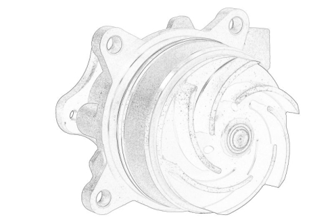 Piese Auto - Pompa apa (fara scripete) potrivit FORD TOURNEO CUSTOM V362, TRANSIT CUSTOM V362, TRANSIT V363 2.0D/2.0DH 12.15-