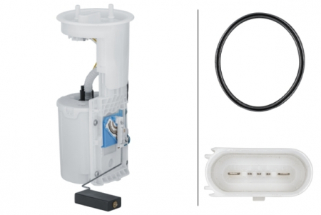 Alimentare combustibil - Pompa combustibil potrivit AUDI A3, A6 C5; SEAT ALHAMBRA, CORDOBA, IBIZA II, LEON, TOLEDO II; SKODA FABIA I, FABIA II, FELICIA II, OCTAVIA I, OCTAVIA II, ROOMSTER, SUPERB I 1.0-2.8 02.93-05.15