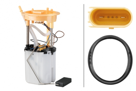 Alimentare combustibil - Pompa combustibil potrivit AUDI A3, TT; SEAT ALTEA XL; SKODA OCTAVIA II, SUPERB II, YETI; VW GOLF V, GOLF VI 1.6D/1.9D/2.0D 05.03-