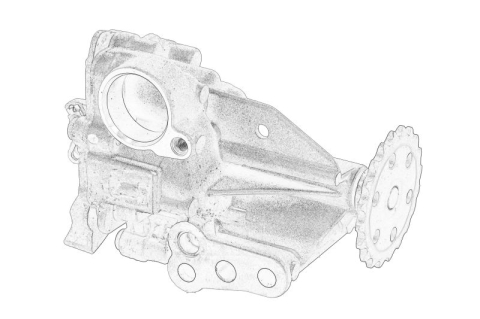 Pompa ulei - Pompa ulei (20 de dinti; necesita verificare VIN) potrivit NISSAN INTERSTAR, NV400; OPEL MOVANO B; RENAULT MASTER III 2.3D 07.19-