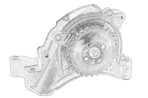 Piese Auto - Pompa ulei potrivit AUDI A3; SEAT ALTEA, ALTEA XL, CORDOBA, IBIZA III, IBIZA IV, IBIZA IV SC, LEON, TOLEDO III; SKODA FABIA II, OCTAVIA II, ROOMSTER; VW EOS 1.4-1.6LPG 02.02-04.18