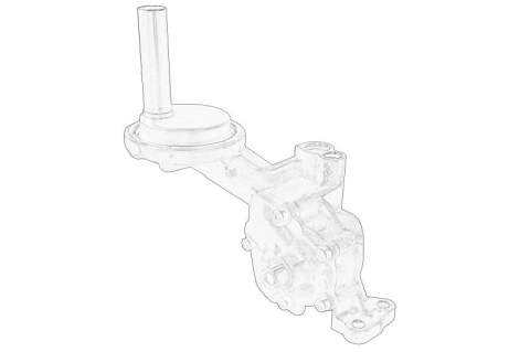 Pompa ulei - Pompa ulei potrivit AUDI Q7; VW TOUAREG 3.0D 03.06-03.18