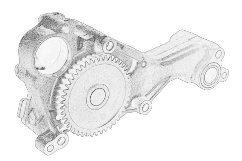 Pompa ulei - Pompa ulei potrivit CHRYSLER 300C; JEEP GLADIATOR, GRAND CHEROKEE, GRAND CHEROKEE III, GRAND CHEROKEE IV, WRANGLER IV; RAM 1500 3.0D/3.6 03.05-