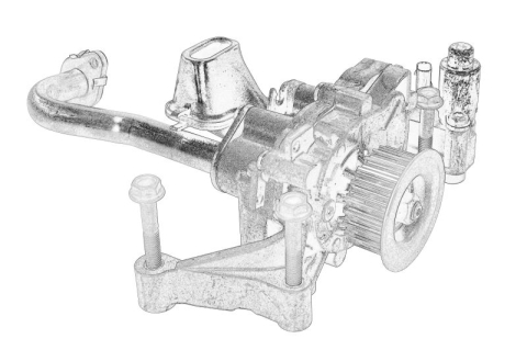 Pompa ulei - Pompa ulei potrivit OPEL ASTRA K, ASTRA K/KOMBI, INSIGNIA B, INSIGNIA B GRAND SPORT 1.5D 08.19-