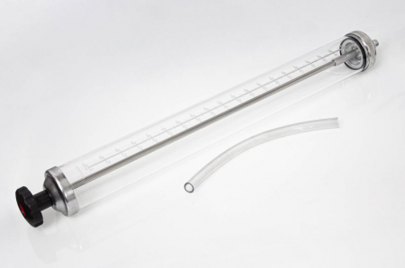 Echipamente pentru atelier - Pompa umplere PROFITOOL cu carcasă transparentă (seringă), capacitate: 1000 cm3, lungime tub de aspirație/refuzare: 300 mm