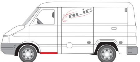 Prag auto Fata Dreapta/Stanga lungime 60cm potrivit IVECO DAILY I, DAILY II pana in 1999 [1]
