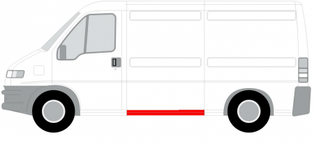 Prag lateral stanga BOXER / JUMPER / DUCATO 1400mm dupa 1994 [1]