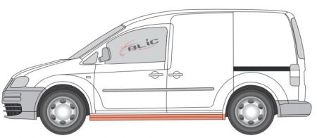 Prag lateral stanga VW CADDY III 4 usi dupa 2004 [1]