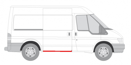 Prag reparatie stanga model scurt FORD TRANSIT intre 2000-2014 [3]