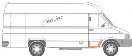 Prag usa fata dreapta IVECO DAILY intre 1978-1999 [1]