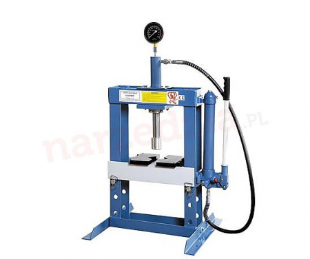 Echipamente - Presa hidraulica, forta: 10 t, nr nivele masa: 3,cursa piston: 175 mm, cadru sudat, manometru