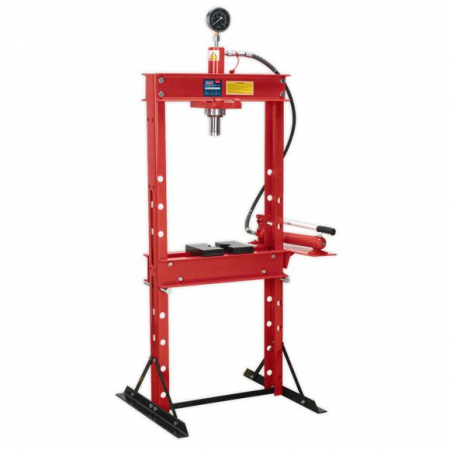 Echipamente - Presa hidraulica, manuala, forta: 20 t, nr nivele masa: 9, piston mobil, cursa piston: 185 mm,