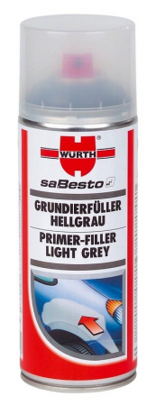 Solutii tehnice - Primer filler gri deschis 400 ml Wurth