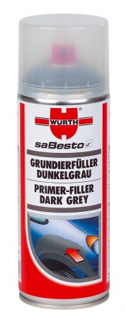 Solutii tehnice - Primer filler gri inchis 400 ml Wurth
