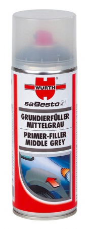 Solutii tehnice - Primer filler gri mediu 400 ml Wurth