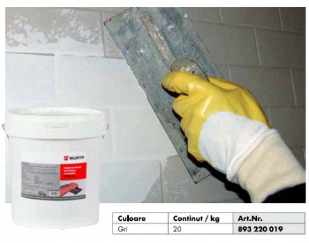 Solutii tehnice - Primer gri C20 suprafete ceramice 20 kg IMPELAST - Wurth