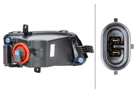 Proiector ceata stanga (H11, cu iluminare in viraje) VW GOLF 2012-2017 [1]