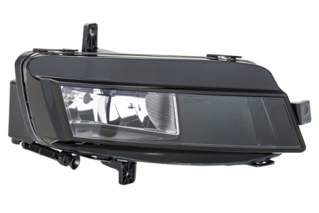 Lumini de ceata - Proiector lampa ceata dreapta H11, cu lumini curbe VW GOLF 7 VII intre 2012-2017