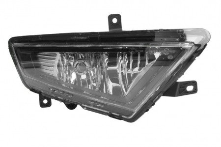 Lumini de ceata - Proiector lampa ceata fata dreapta H8, versiunea Sport, cu lumini curbe SEAT IBIZA 4 IV 6P, LEON 5F intre 2012-2017