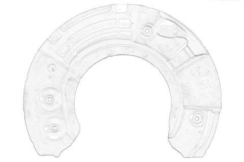 Piese Auto - Protectie disc frana Fata Dreapta potrivit BMW 5 (F10), 5 (F11), 5 GRAN TURISMO (F07), 6 (F12), 6 (F13), 6 GRAN COUPE (F06), 7 (F01, F02, F03, F04) 2.0-6.0 09.08-10.18