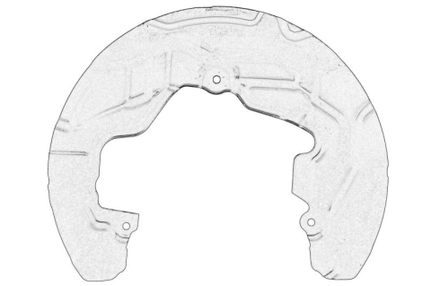 Piese Auto - Protectie disc frana Fata Dreapta (roata de 18 inci) potrivit FORD USA EDGE 2.0D/2.7/3.5 09.14-