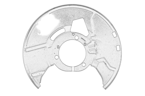 Piese Auto - Protectie disc frana Fata Stanga potrivit CHEVROLET MALIBU; OPEL INSIGNIA A, INSIGNIA A COUNTRY 1.4-2.8 07.08-