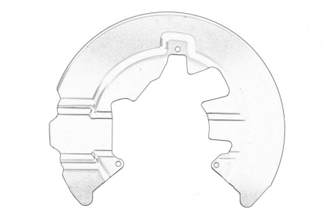 Franare - Protectie disc frana Fata Stanga potrivit FORD KUGA I 2.0D/2.5 02.08-11.12