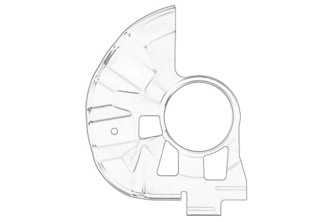 Piese Auto - Protectie disc frana Fata Stanga potrivit MAZDA 6 1.8-2.5 08.07-07.13