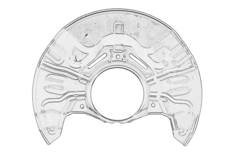 Piese Auto - Protectie disc frana Fata Stanga potrivit TOYOTA AVENSIS, COROLLA VERSO 1.6-2.4 03.03-03.09