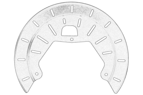 Franare - Protectie disc frana spate stanga/dreapta potrivit IVECO