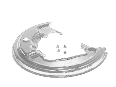 Piese Auto - Protectie disc frana Spate Stanga potrivit IVECO